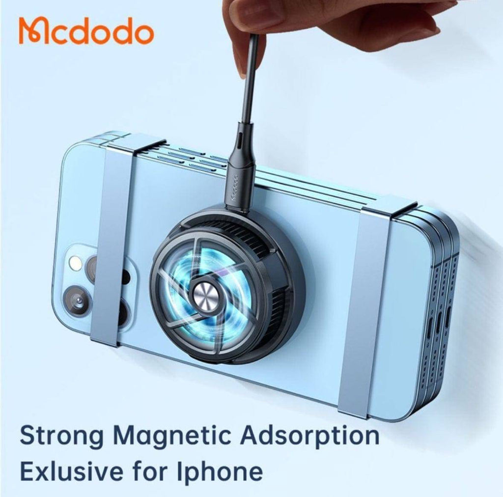 Mcdodo CH-2120 charger attached to iPhone gaming
