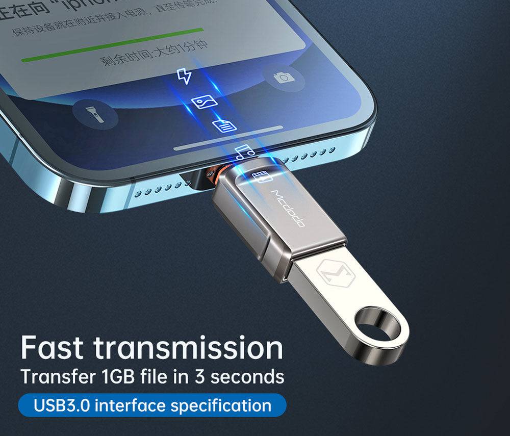 Mcdodo OT-8600 Lightning connector detail