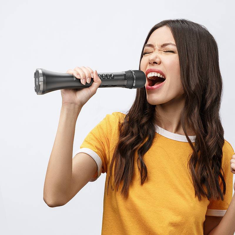 Hoco BK9 karaoke microphone color options