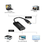 Onten 5202 USB 3.0 HDMI adapter showing USB-A connector and HDMI port
