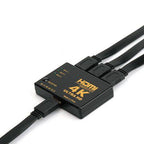 Onten 7593 HDMI splitter ports detail