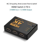 Onten 7593 3-in-1 HDMI splitter packaging Kuwait