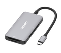 Onten 91182 USB-C multi-function card reader front view SD TF compatible Kuwait
