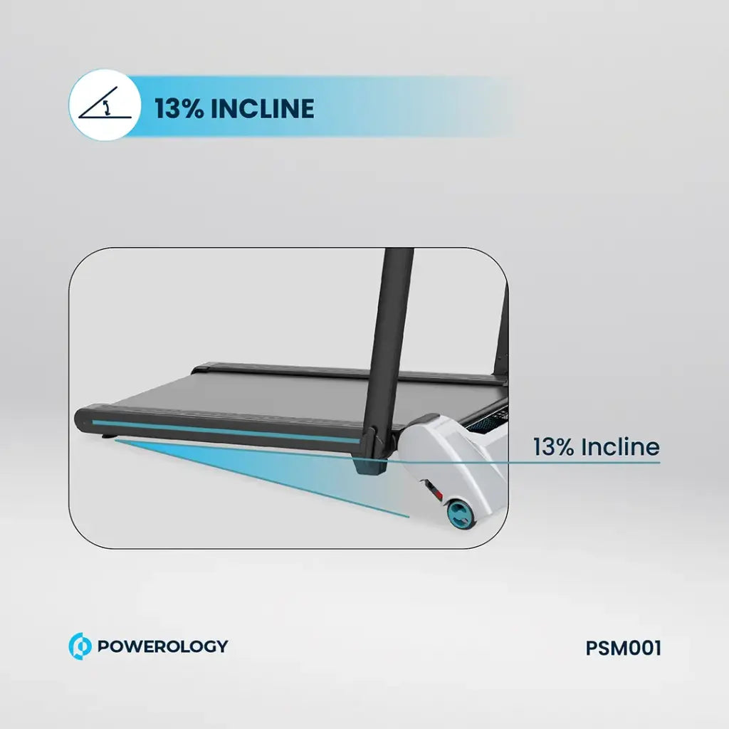 Powerology incline walking pad folded