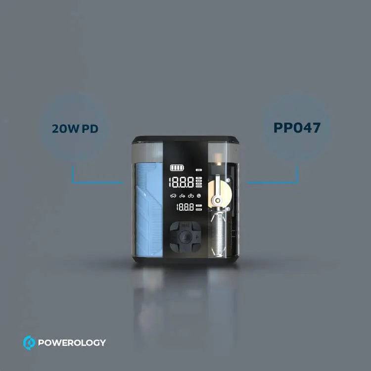 Powerology PPO47 with LED flashlight on
