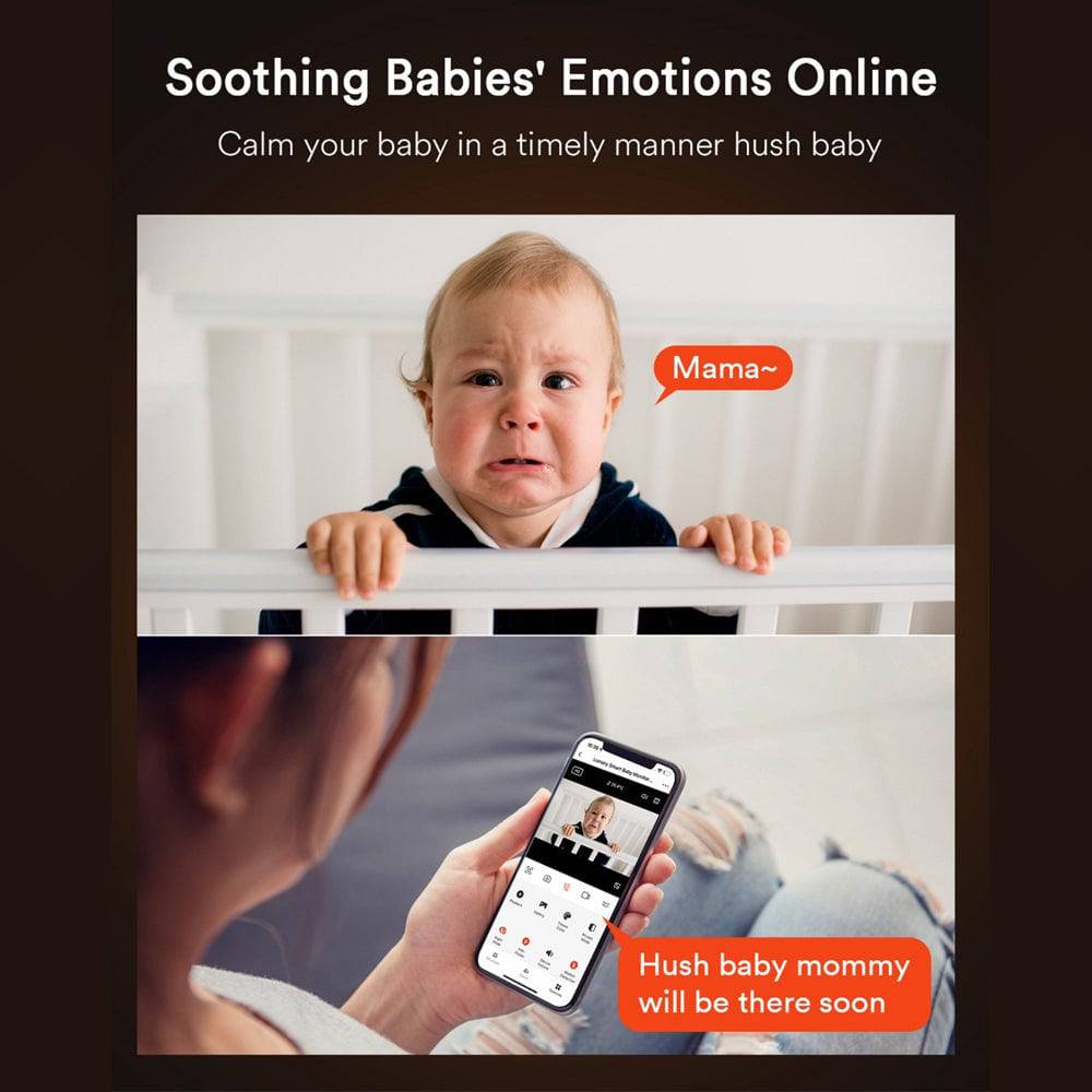 Powerology baby camera night vision monitoring