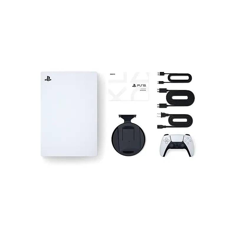 PS5 Digital Edition console packaging