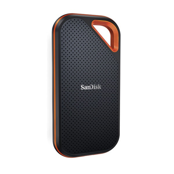 SanDisk Extreme Portable SSD 4TB angled view