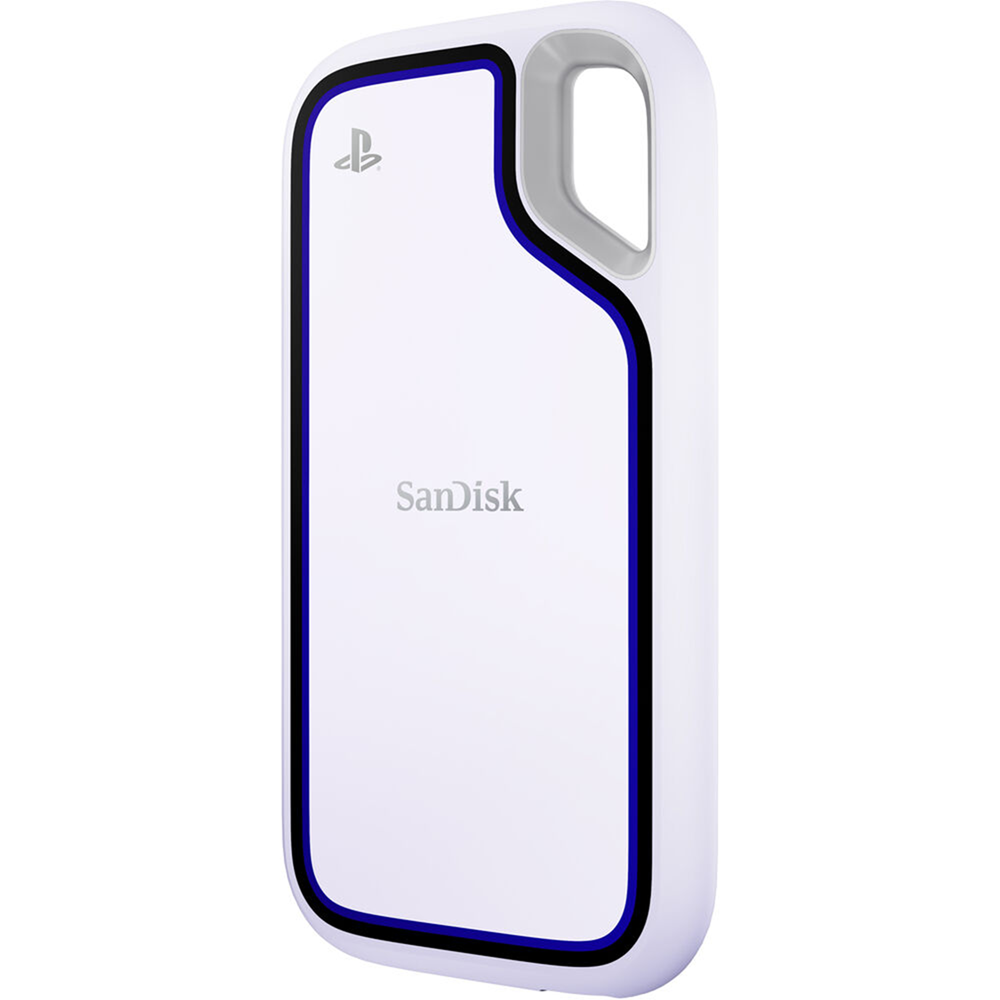 SanDisk Extreme Portable SSD 2TB angled view