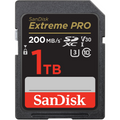 SanDisk Extreme PRO SDXC 1TB UHS-I memory card, up to 200MB/s, U3 V30 4K UHD
