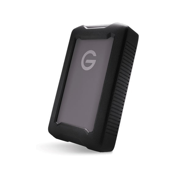 SanDisk G-DRIVE ArmorATD 4TB rubber bumper detail