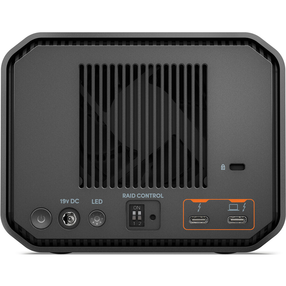 SanDisk G-RAID PROJECT 2 16TB angled view