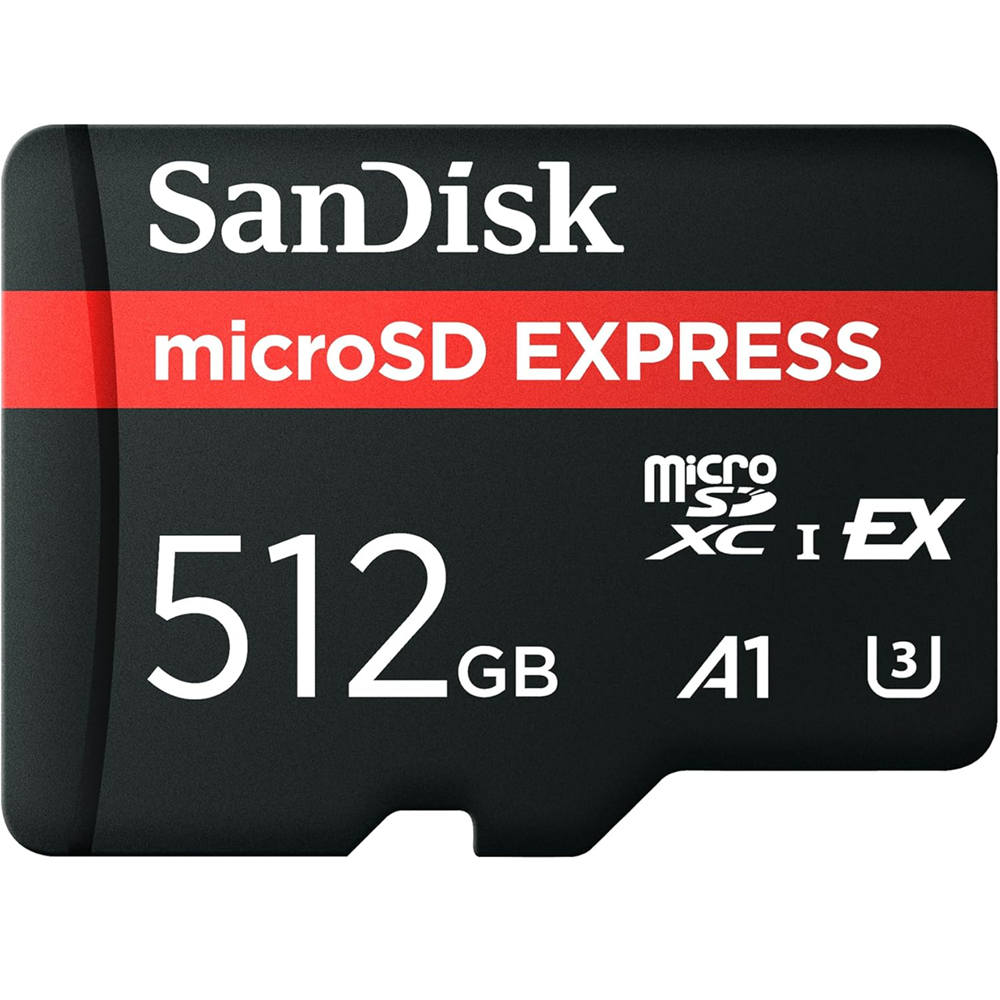 SanDisk microSD Express 512GB card, up to 880MB/s, for Nintendo Switch 2