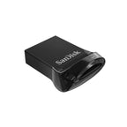 SanDisk Ultra Fit 128GB plugged into a laptop