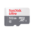 SanDisk Ultra microSDXC 512GB memory card with SD adapter, up to 100MB/s