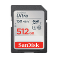 SanDisk Ultra SDXC UHS-I 512GB memory card, up to 150MB/s