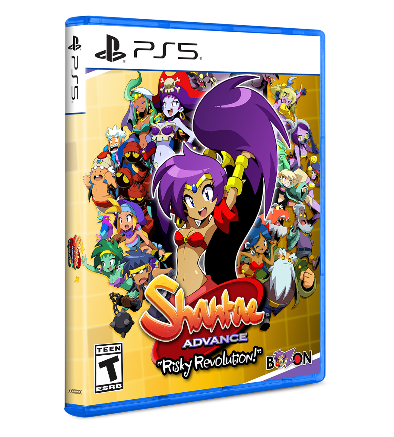Shantae Advance: Risky Revolution PlayStation 5 game cover