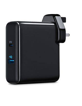 Anker PowerCore Fusion 30W PD 2-in-1 battery and wall charger black Kuwait