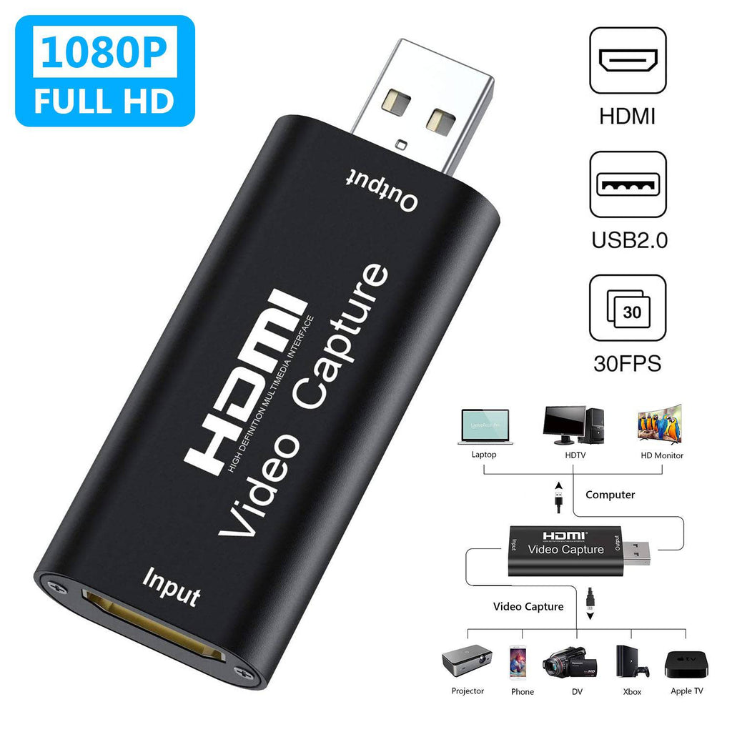 USB 2.0 HDMI capture card HDMI input port