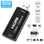 USB 2.0 HDMI capture card HDMI input port