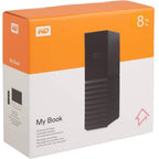 WD 8TB My Book with power adapter