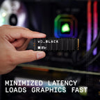 WD Black SN850X 8TB SSD angle view